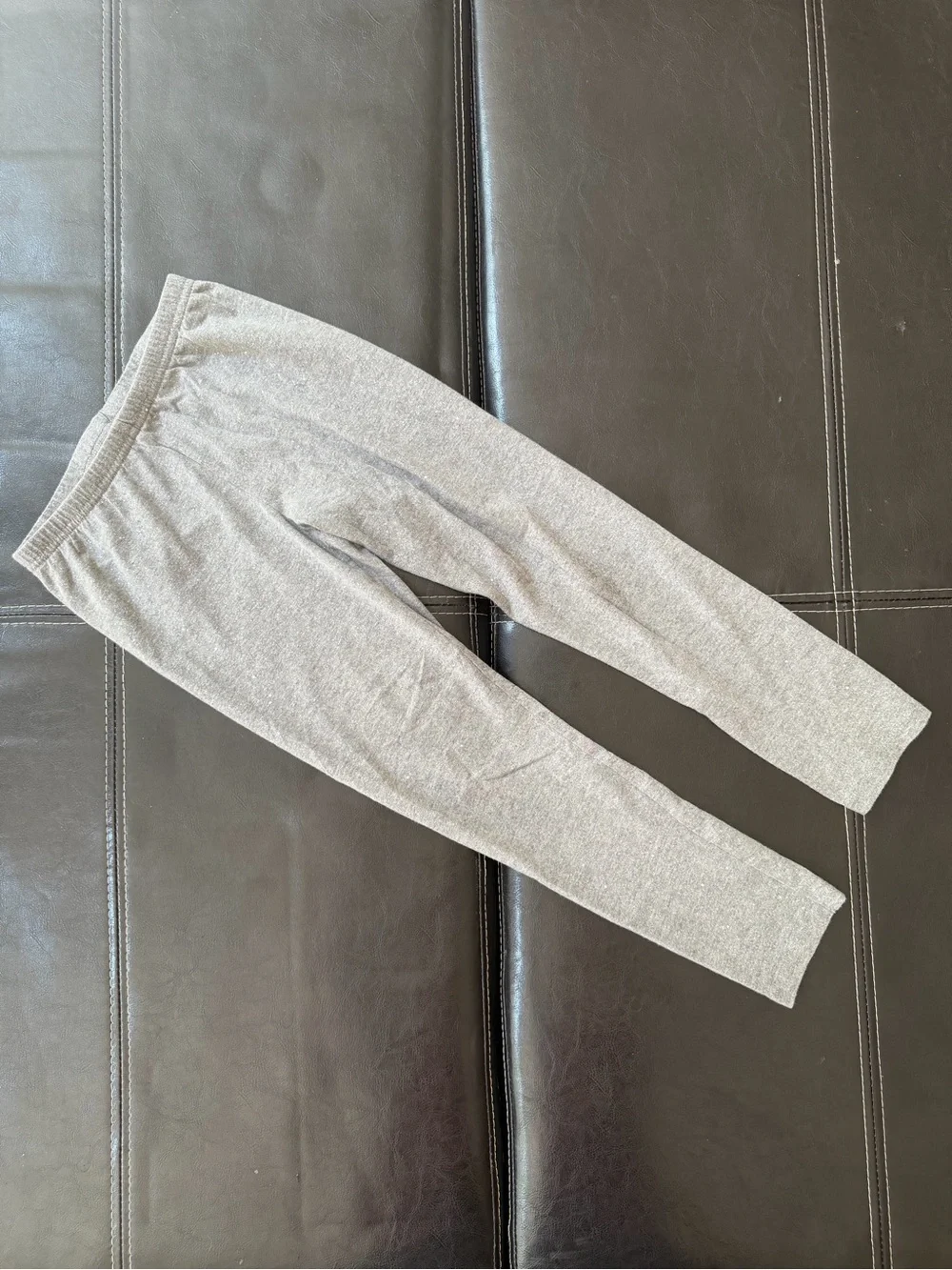 Jumping Beans - Girl’s Sparkly Light Heather Gray Leggings